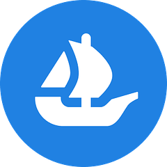 OpenSea logo